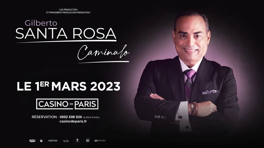 Gilberto Santa Rosa - Casino de Paris