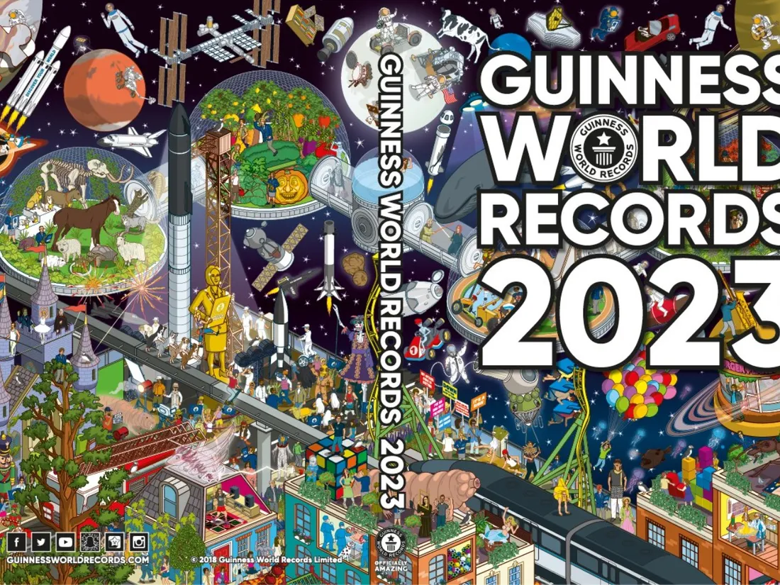 Guinness World Records 2023 : découvrez le top 5 des records les plus improbables !