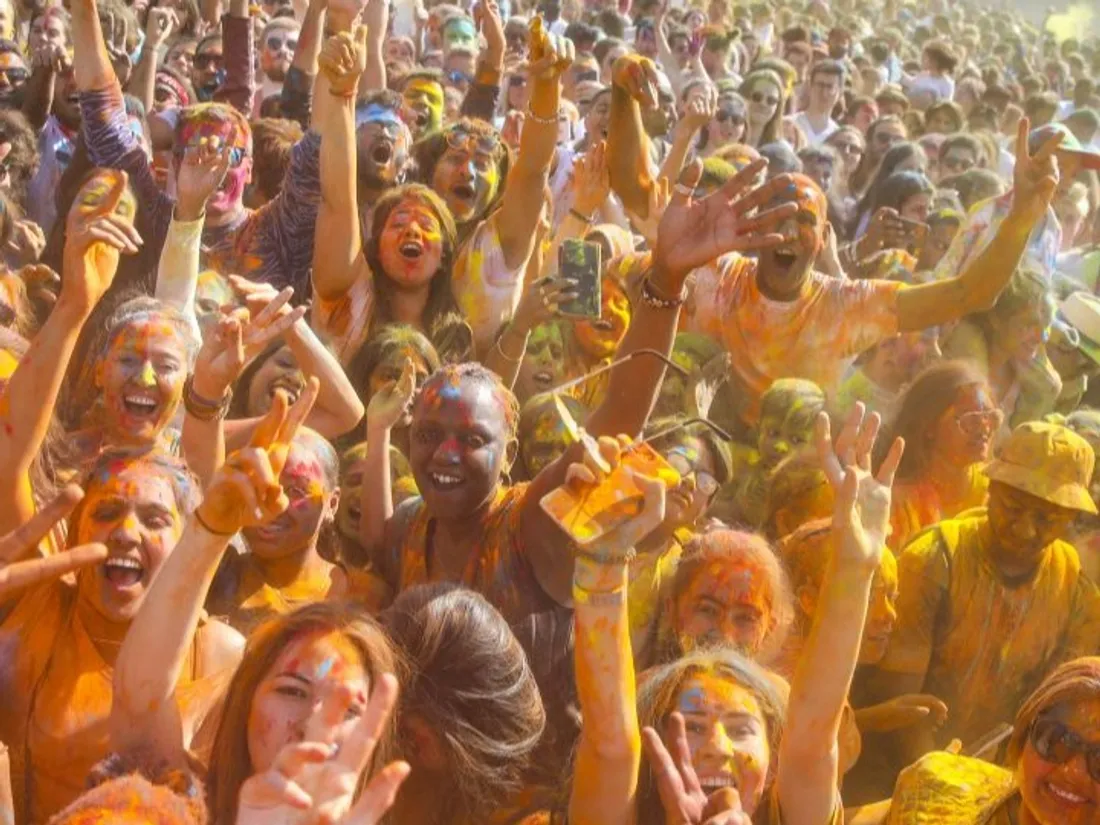 Fête Holi à Paris