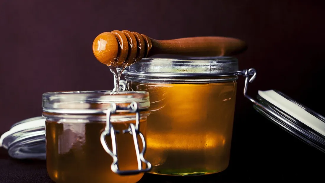 Un pot de miel - Photo d'illustration