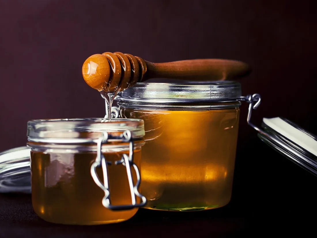 Un pot de miel - Photo d'illustration