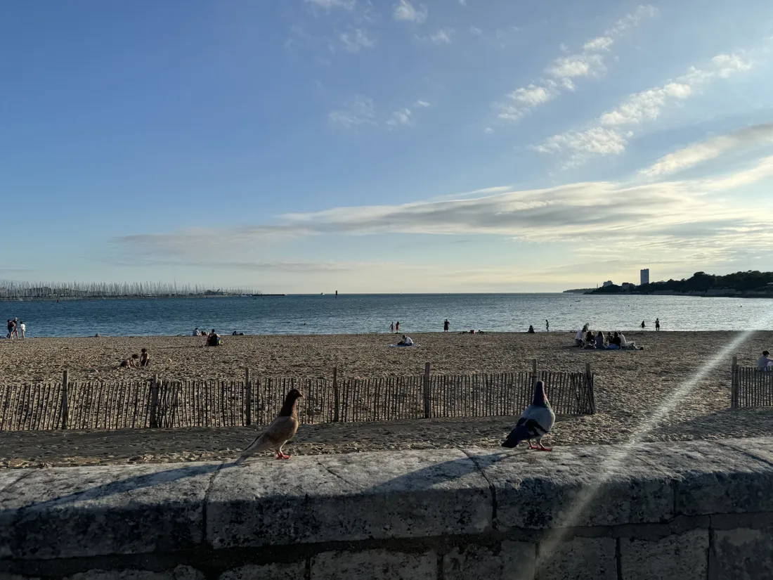 La plage de La Rochelle