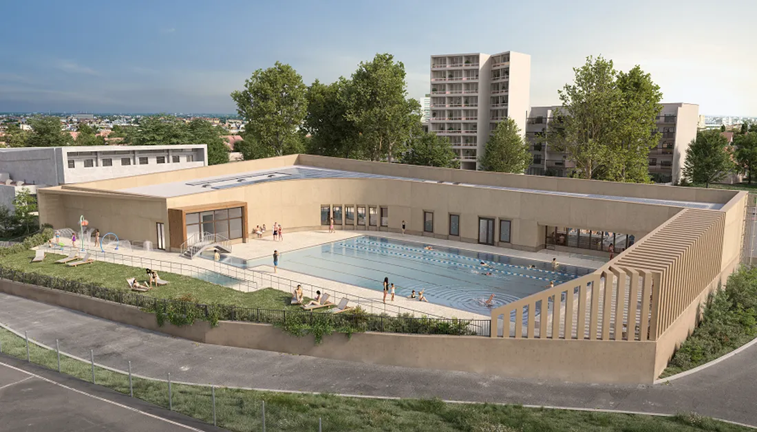 La future piscine de Caudéran