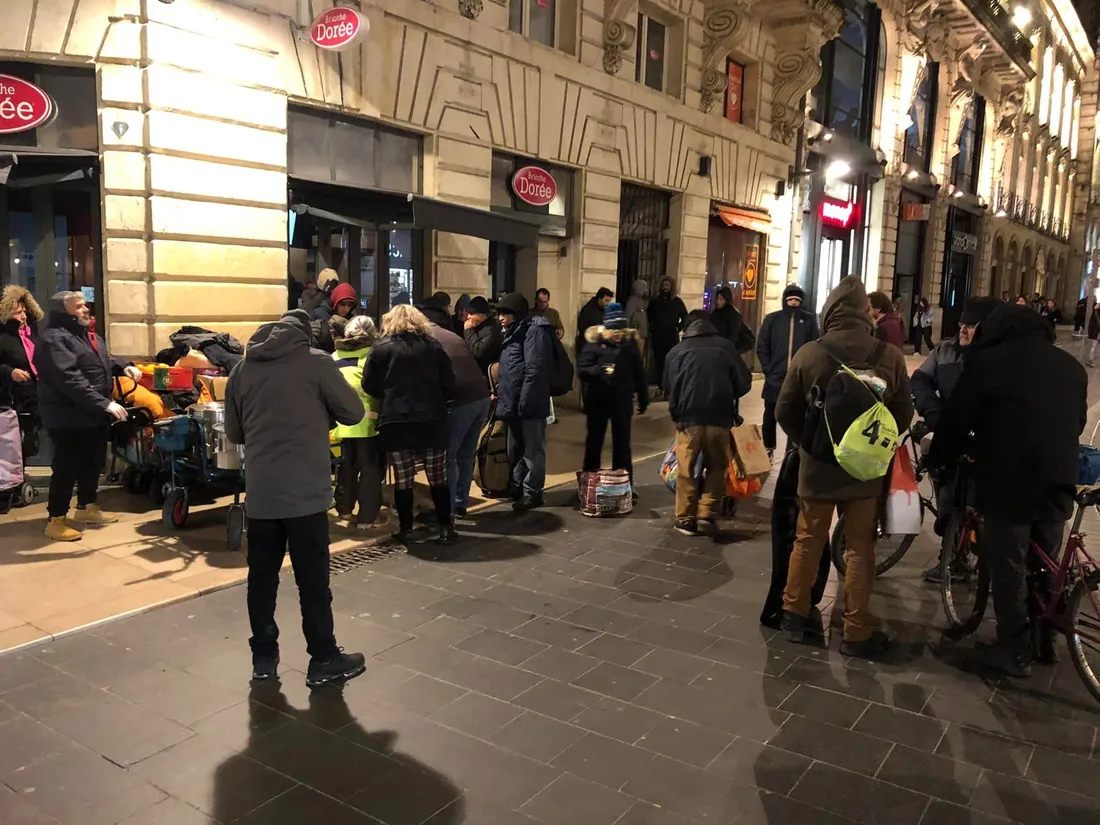 L'association Imagine Demain effectue des maraudes tous les samedi soir, à Bordeaux.