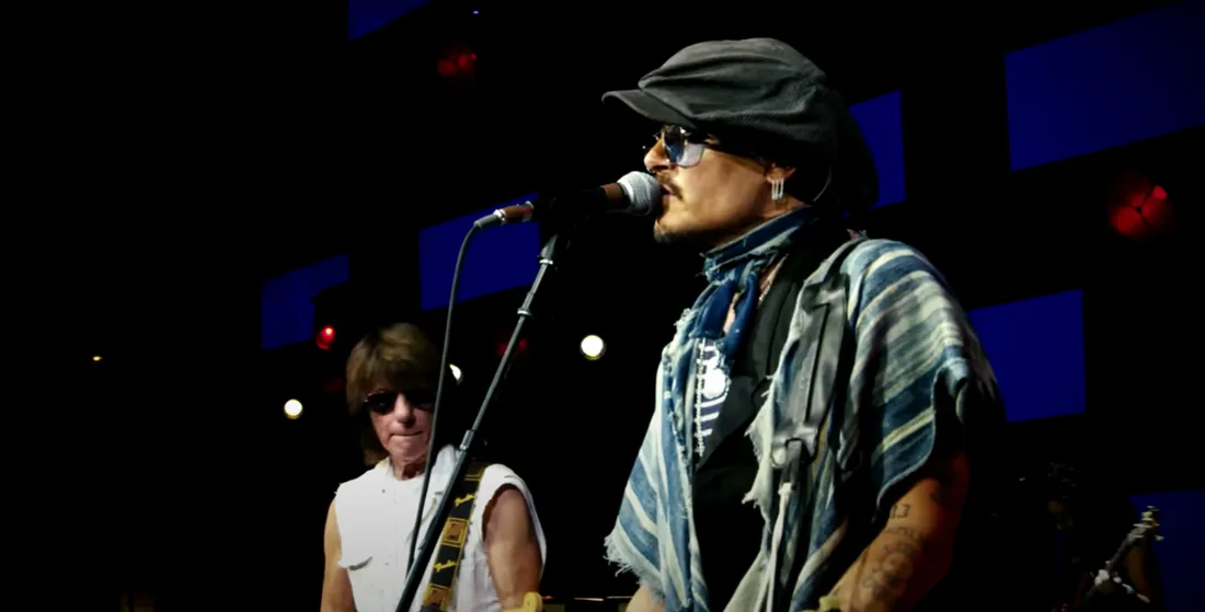 Jeff Beck et Johnny Depp
