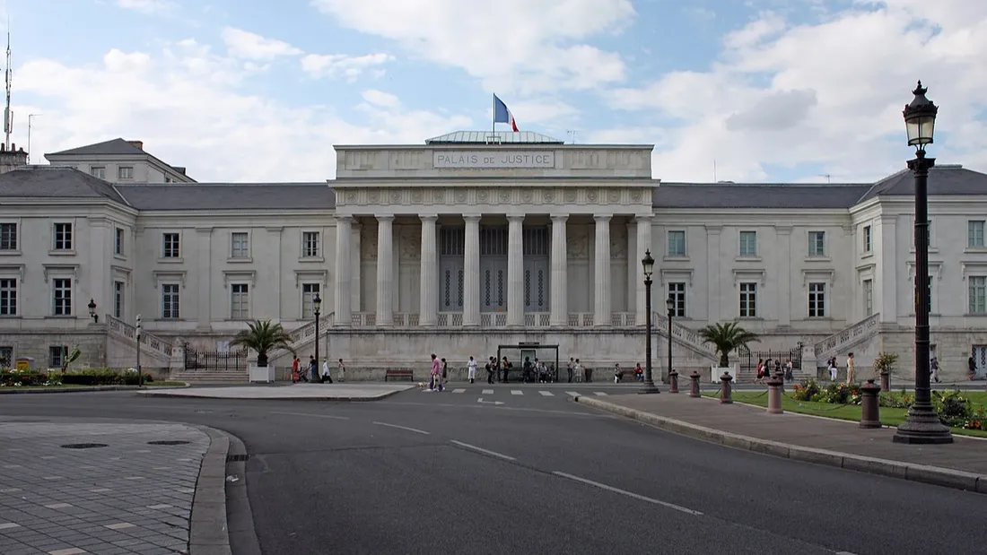 Le palais de justice de Tours.