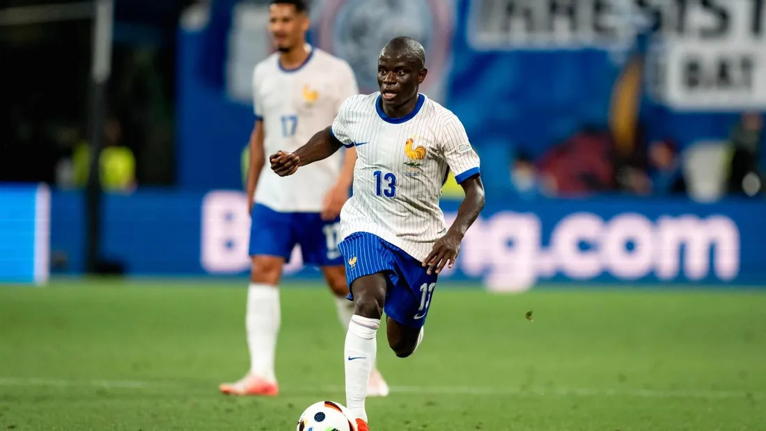 N'Golo Kanté réalise un bon début d'Euro 2024 avec les Bleus.