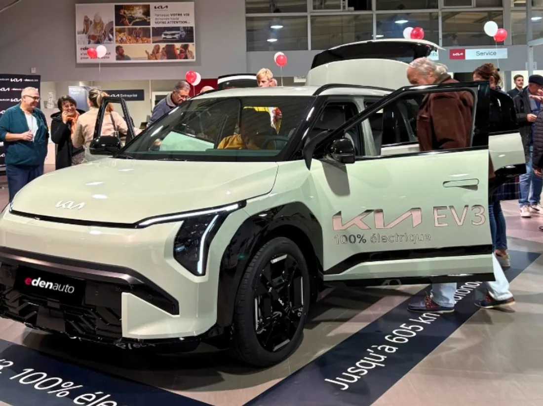 Le Kia EV3 est disponible à la concession edenauto Kia Villenave d'Ornon.
