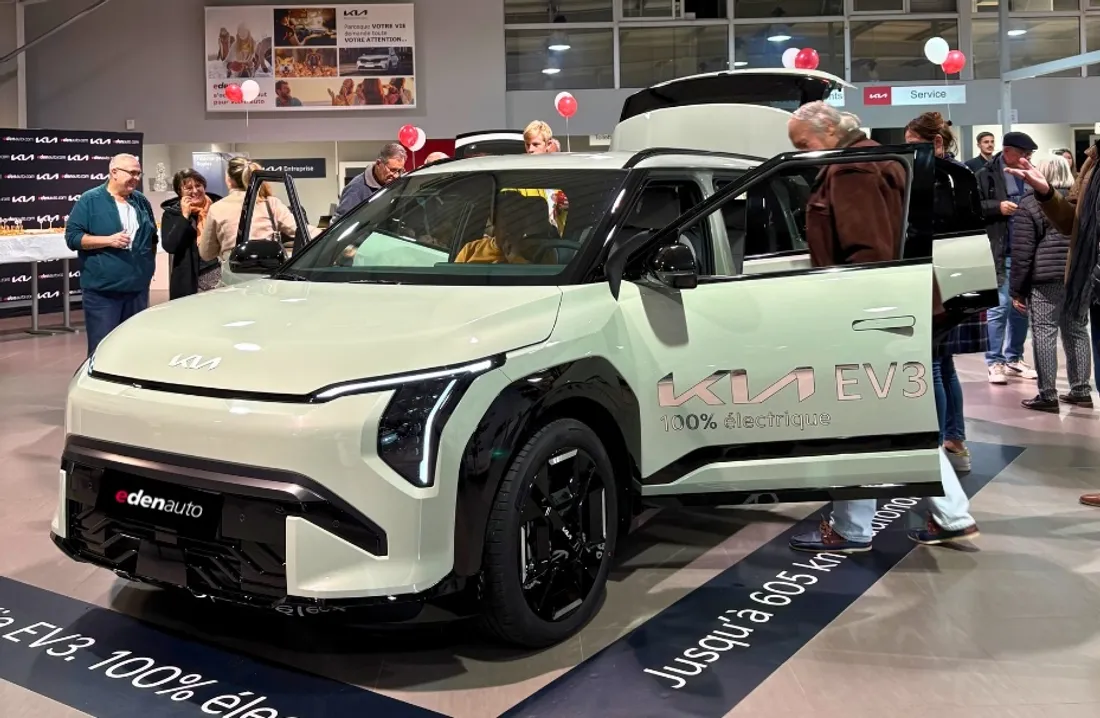 Le Kia EV3 est disponible à la concession edenauto Kia Villenave d'Ornon.