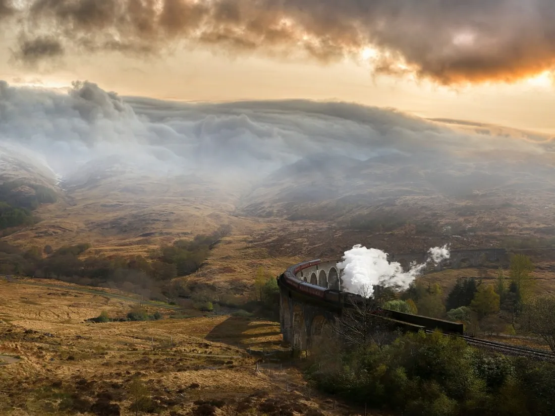 Un voyage en train - Photo d'illustration