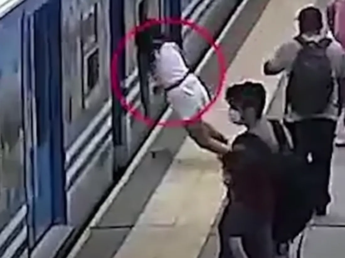 Accident malaise gare
