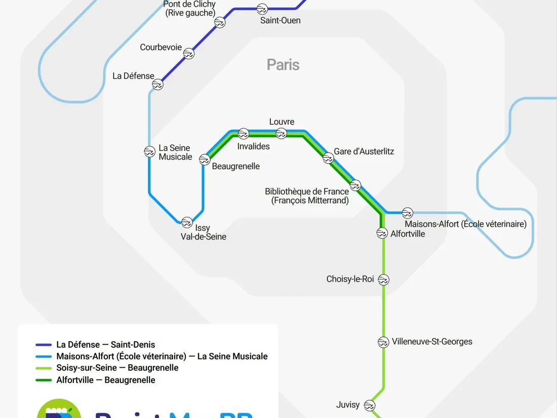 Plan des lignes du projet MonBeauBateau