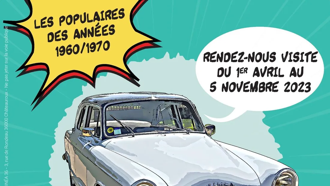 Le musée de l’automobile de Valençay présente les voitures populaires ! 