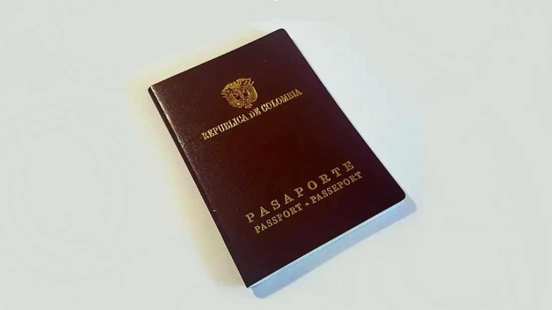 Un passeport colombien