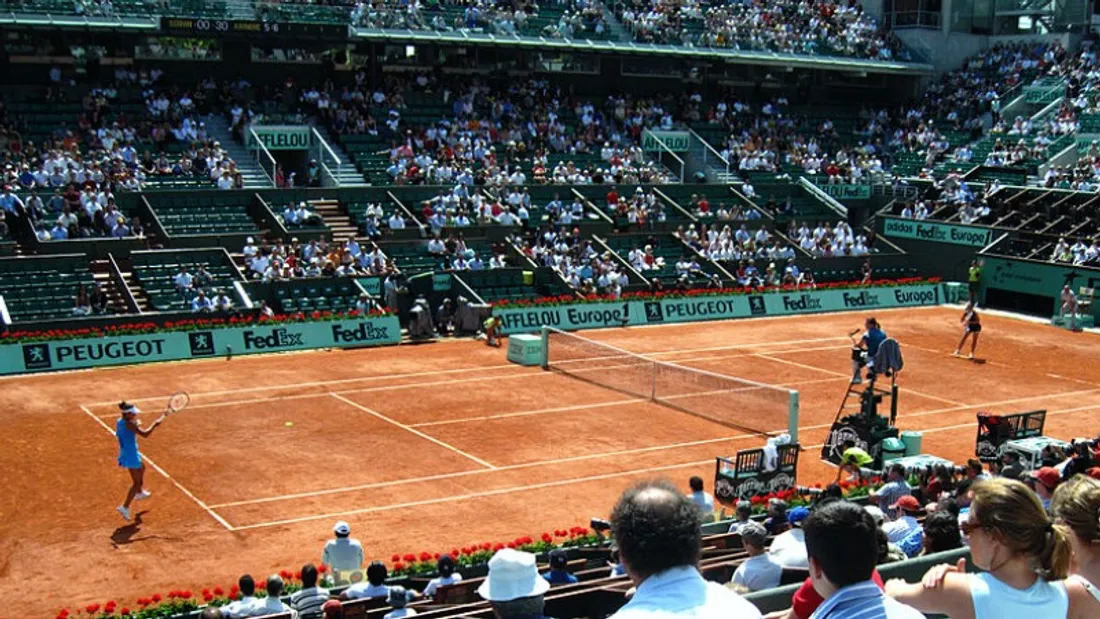 Les courts de Roland-Garros accessibles au public