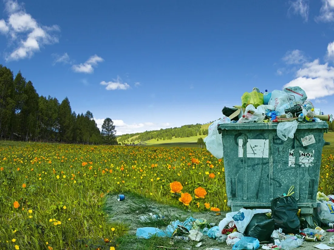 Des déchets