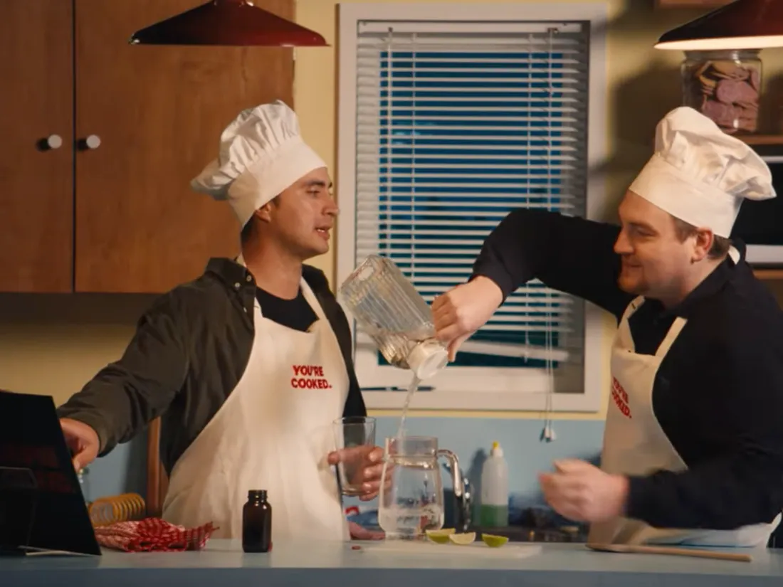 Ces pompiers proposent des recettes de cuisine pour les gens ivres