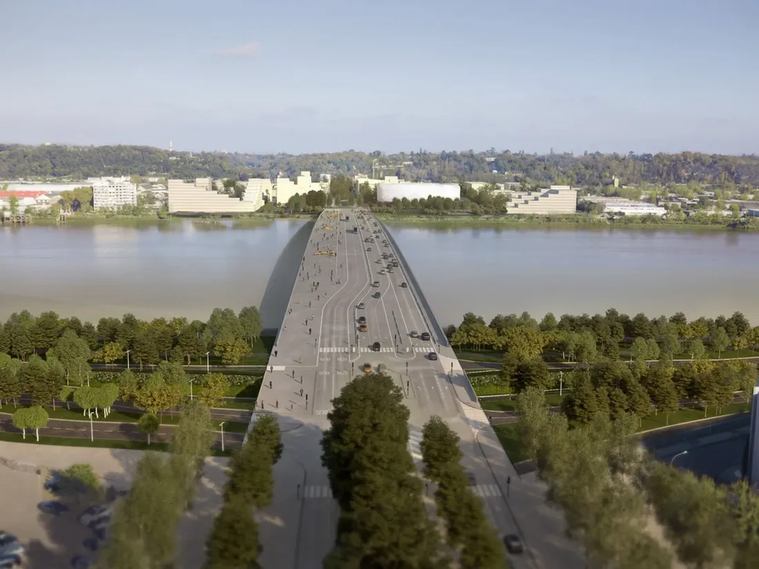 Le pont Simone Veil devrait être inauguré cette année