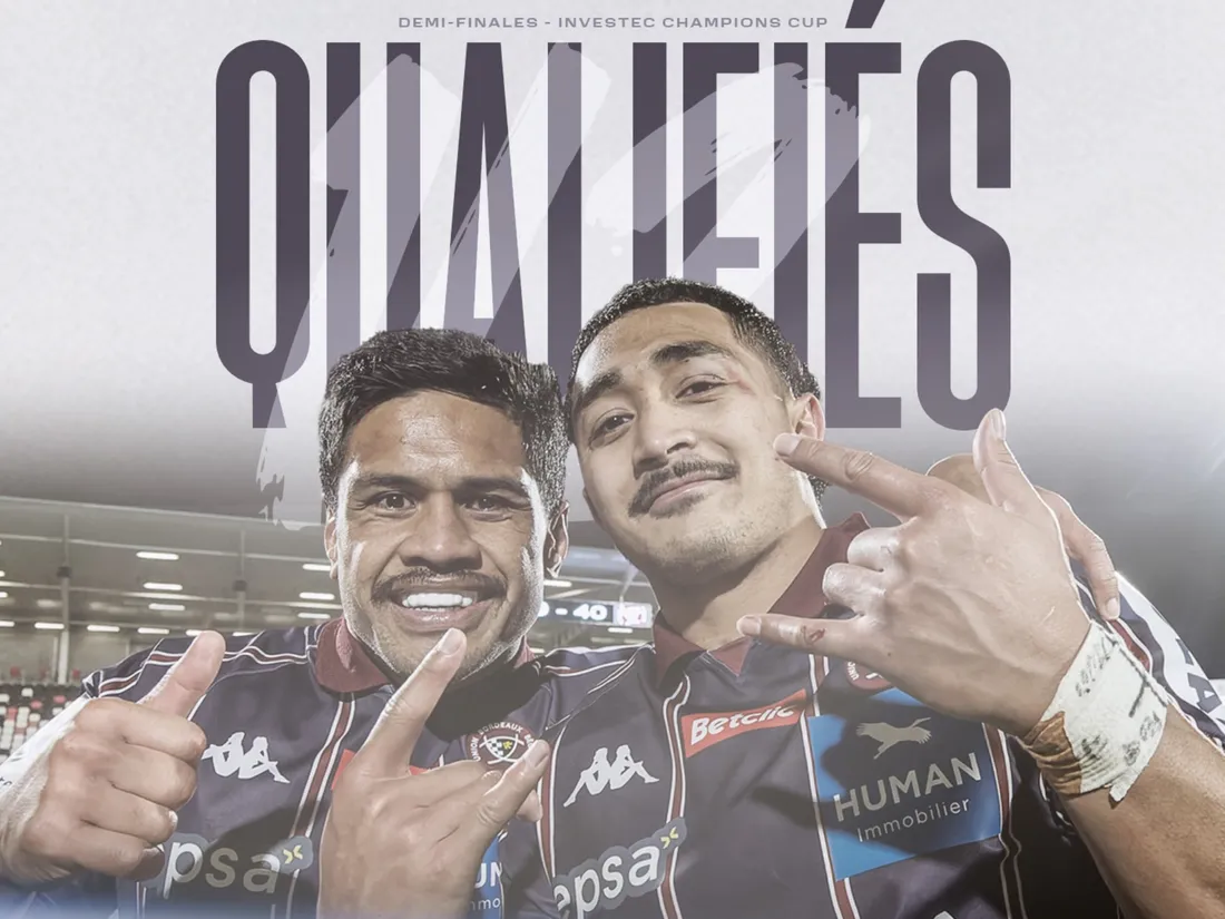 L'UBB est qualifiée en demi-finale de Champions Cup