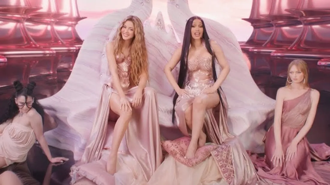 "Target"collaboration between Shakira and Cardi Brevele.