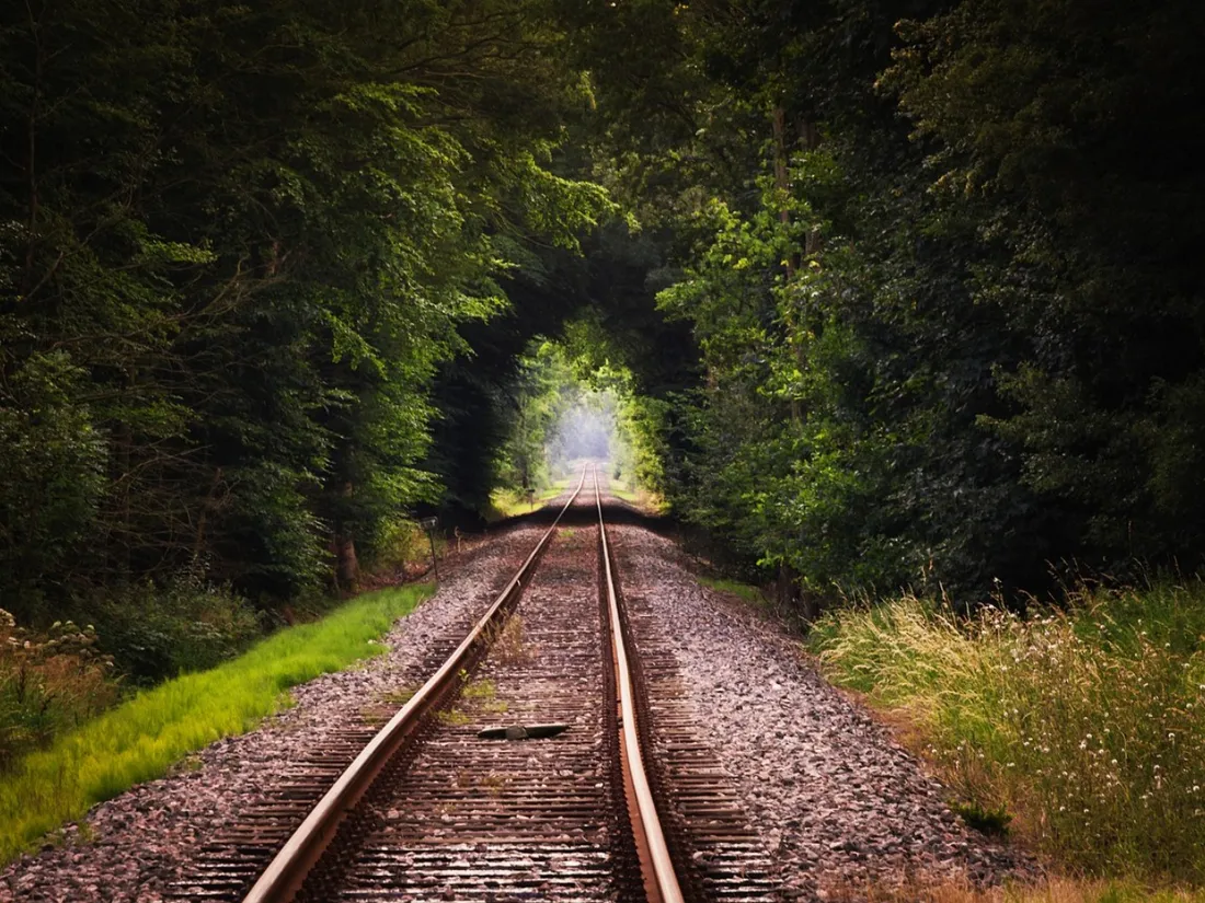 Des rails - Photo d'illustration