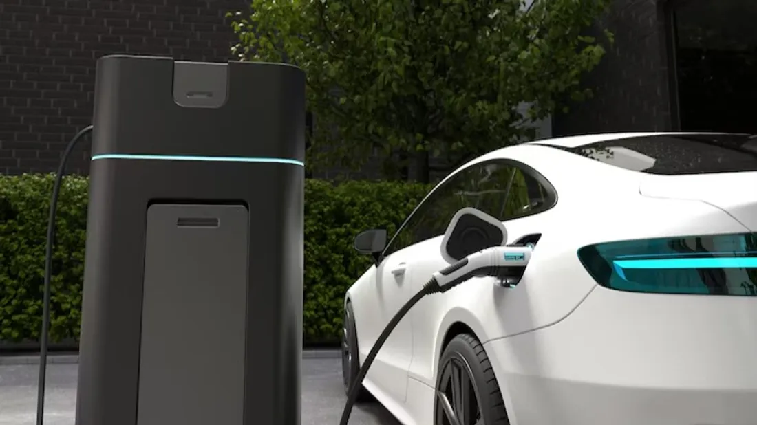 Une voiture éléctrique