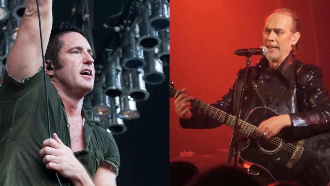 Peter Murphy (ex Bahaus) invite Trent Reznor (Nine Inch Nails) sur "Swoon".