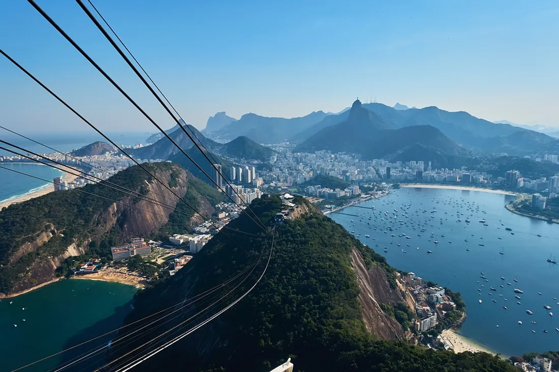 Une vue de Rio de Janeiro