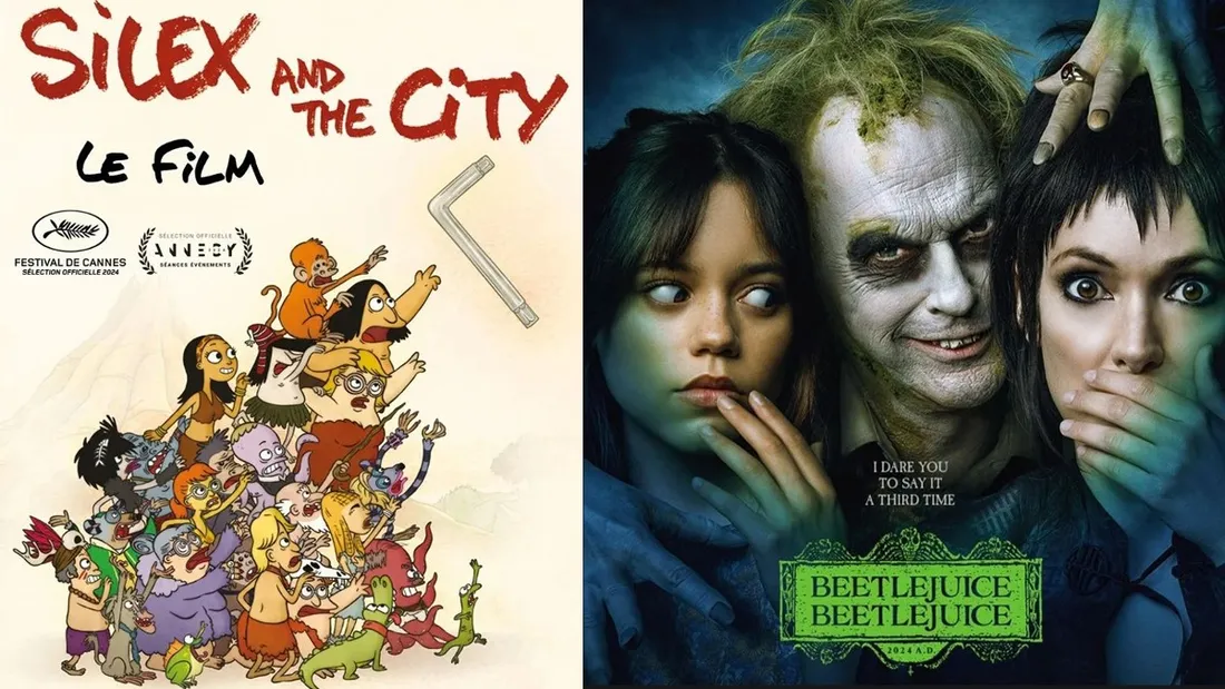 "Silex and the City" et "Beetlejuice Beetlejuice", au cinéma à partir du 11 septembre.