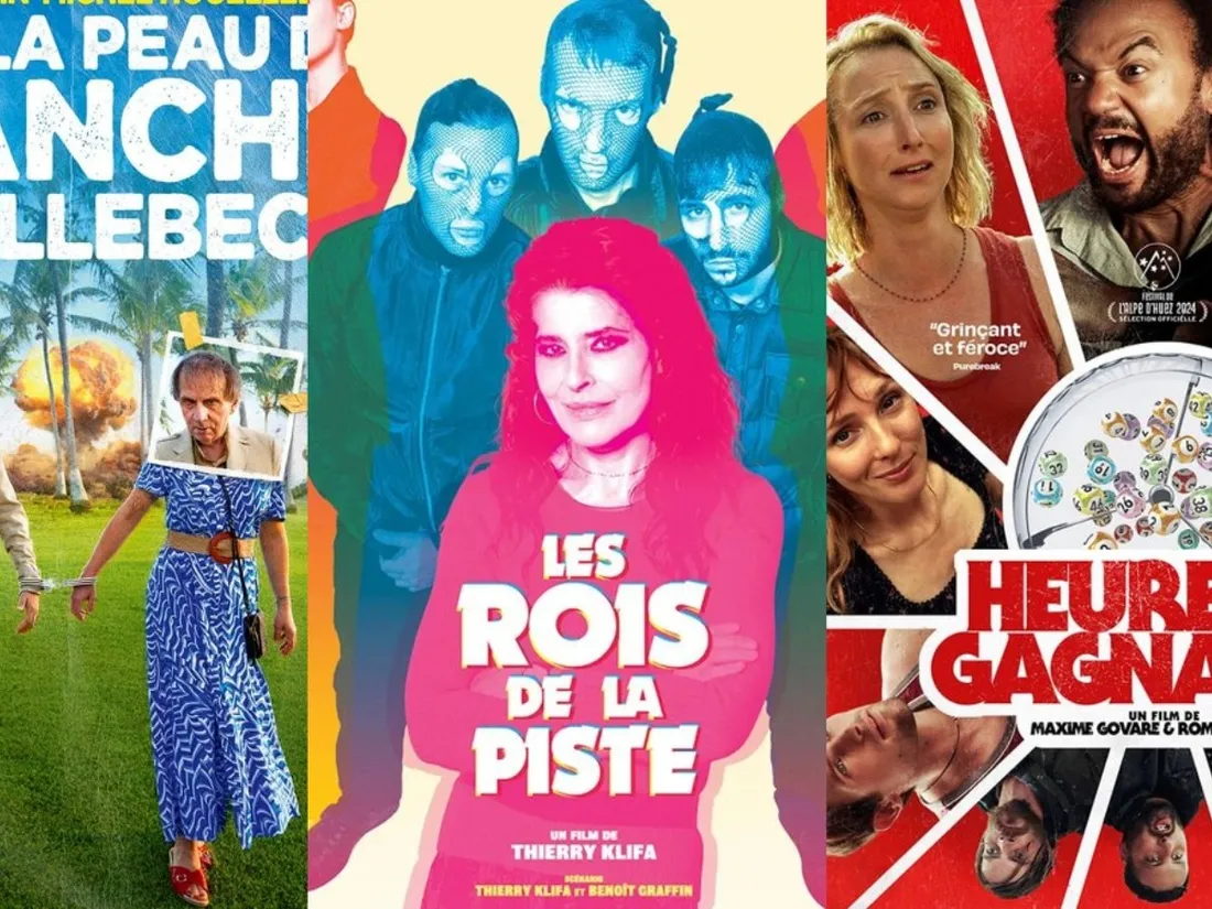 "Dans la peau de Blanche Houllebecq", "Les Rois de la piste", "Heureux gagnants", sortis le 13 mars.