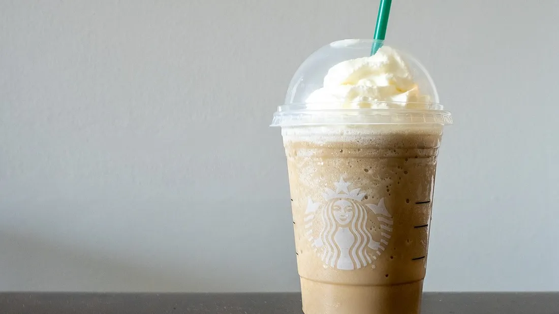 Un Frappuccino de chez Starbucks.