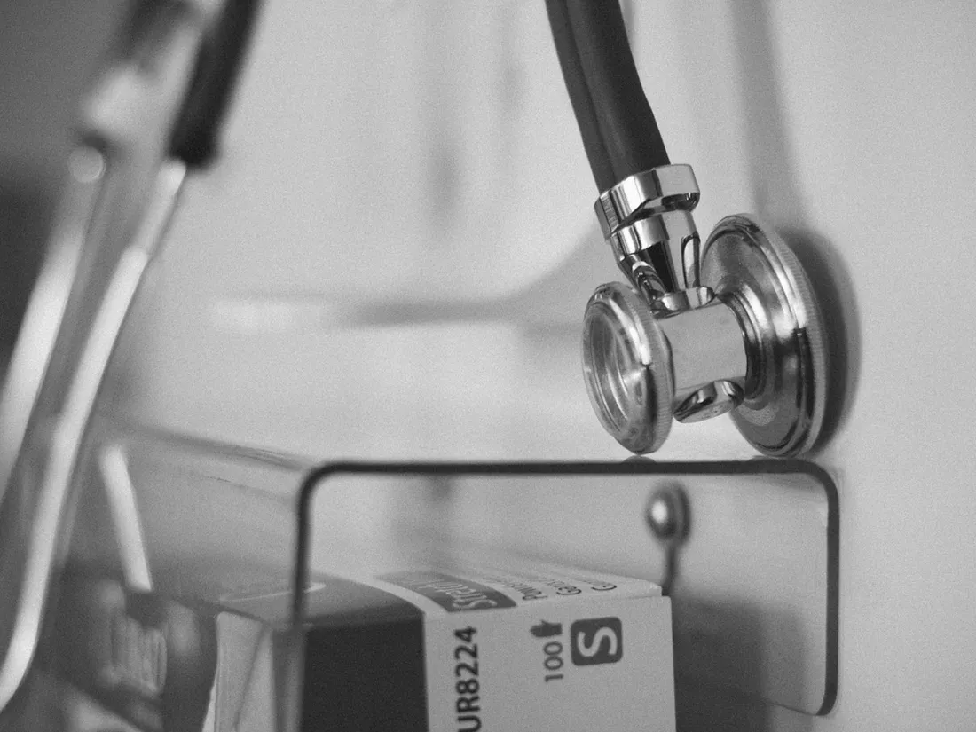 Un stéthoscope - Photo d'illustration