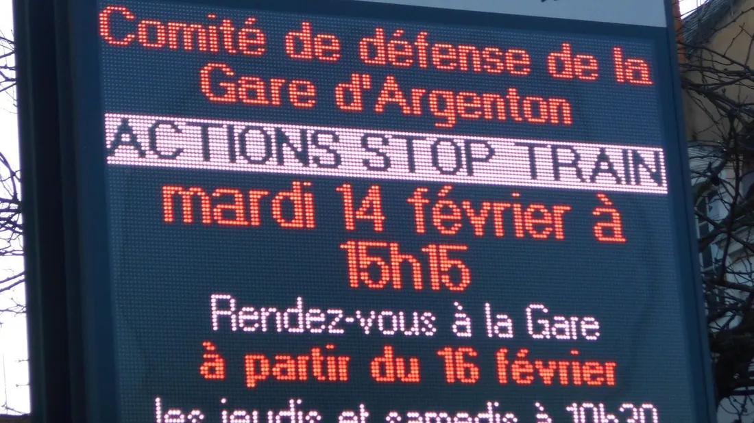 Une action Stop Train est prévue ce mardi 14 février.