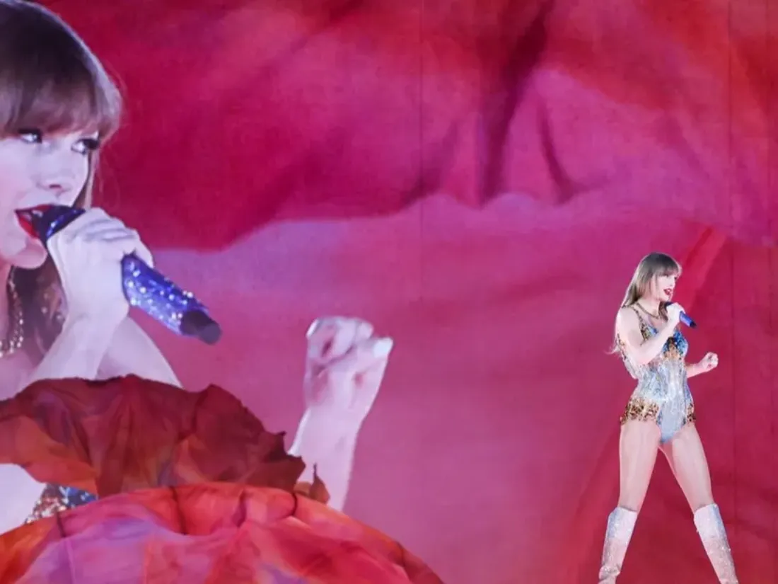 Taylor Swift durant sa tournée The Eras Tour