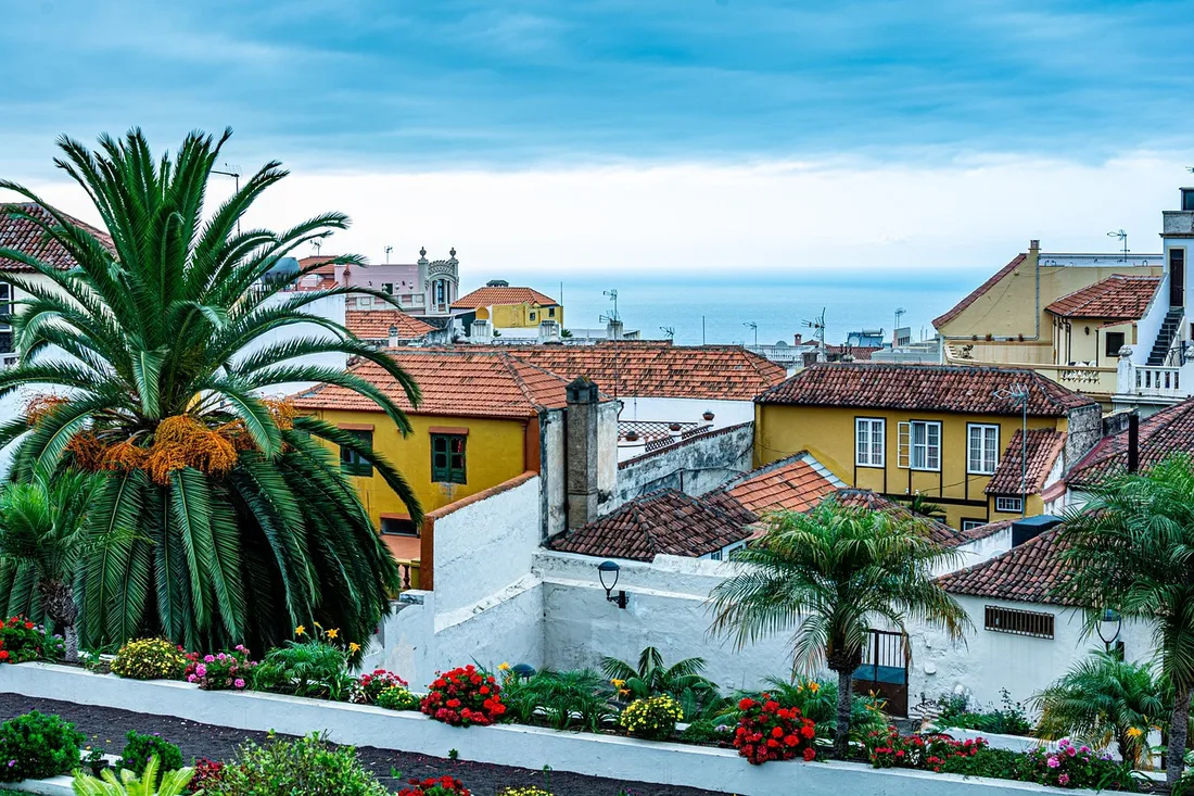 La ville d'Orotava à Tenerife.