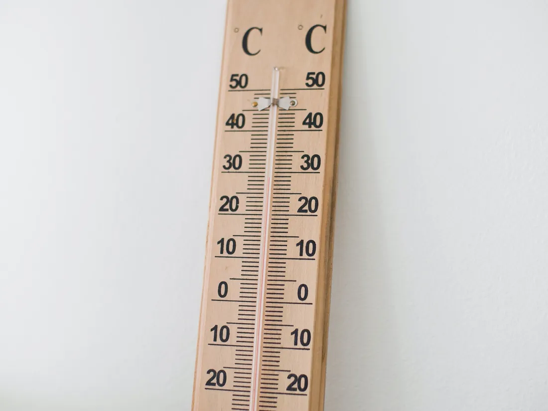 Un thermomètre - image d'illustration