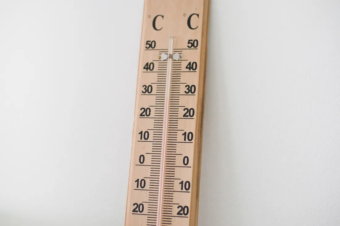 Un thermomètre - image d'illustration