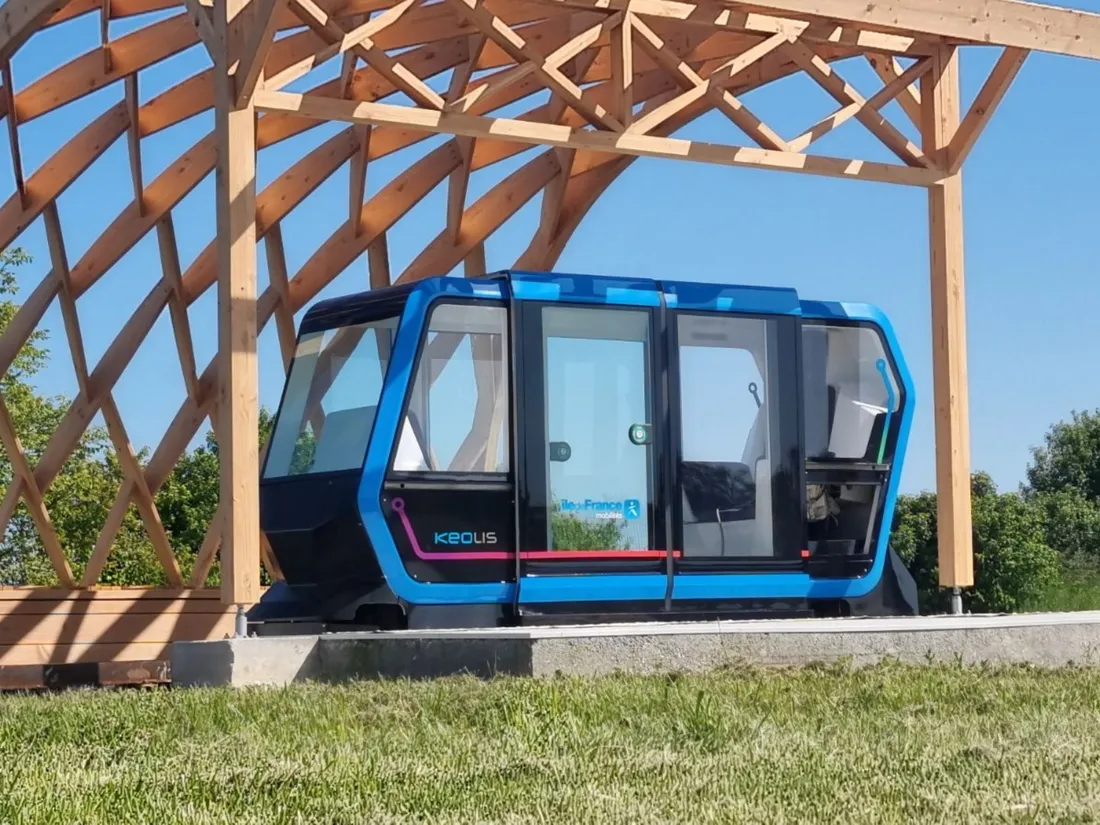 Les premières capsules Urbaloop arrivent en Île-de-France