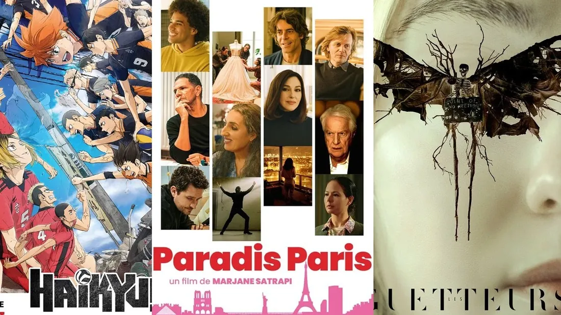 "Haikyu, la guerre des poubelles", "Paradis Paris" et "Les Guetteurs", au cinéma le 12 juin. 