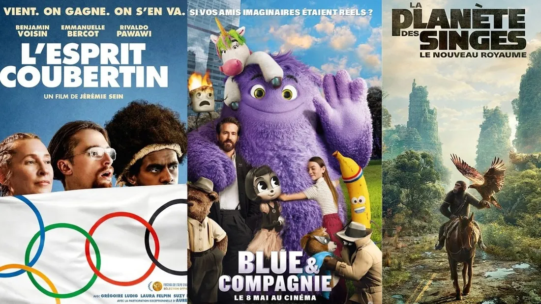 Au ciné le 8 mai : "L’Esprit Coubertin", "Blue & Cie" et "La Planète des singes".