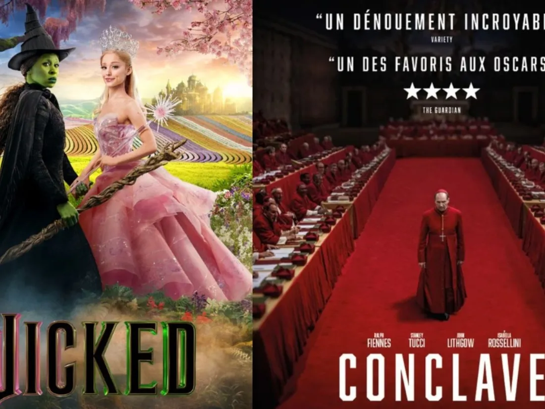 "Wicked" et "Conclave", au cinéma dès le 4 décembre.