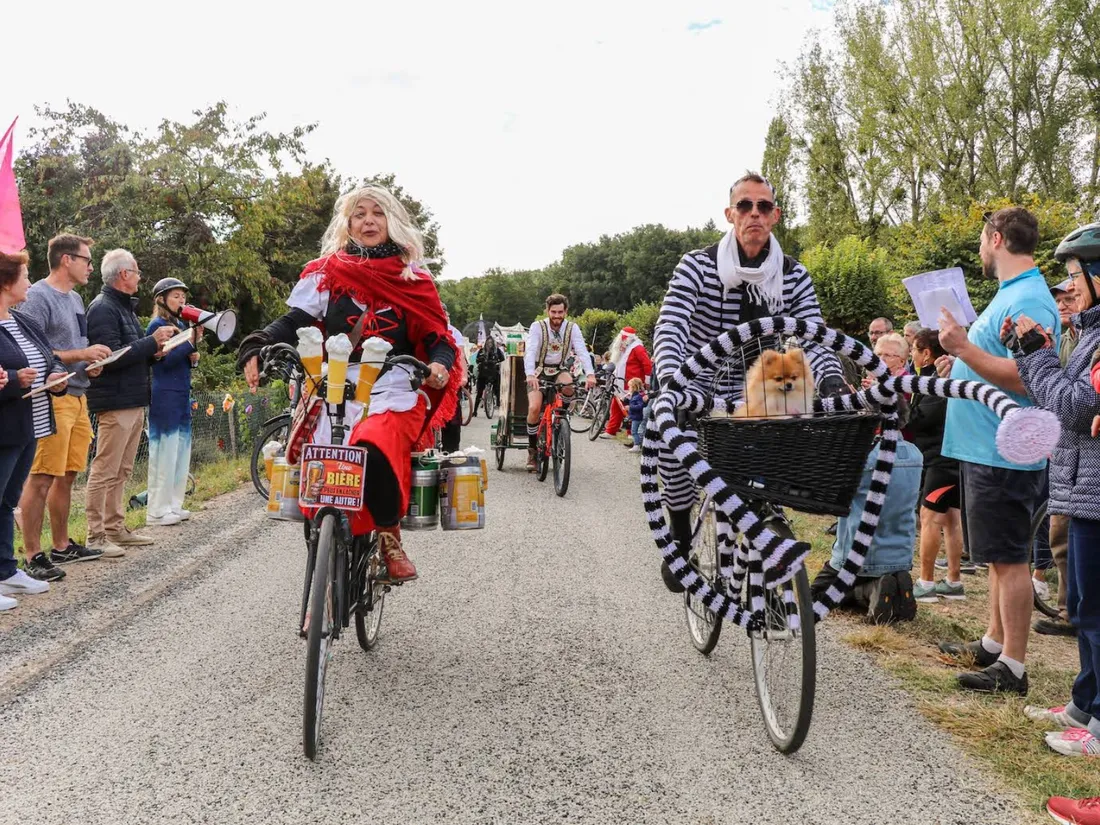 La Zarbi'cyclette f&ecirc;te la Voie Verte du Sud Touraine