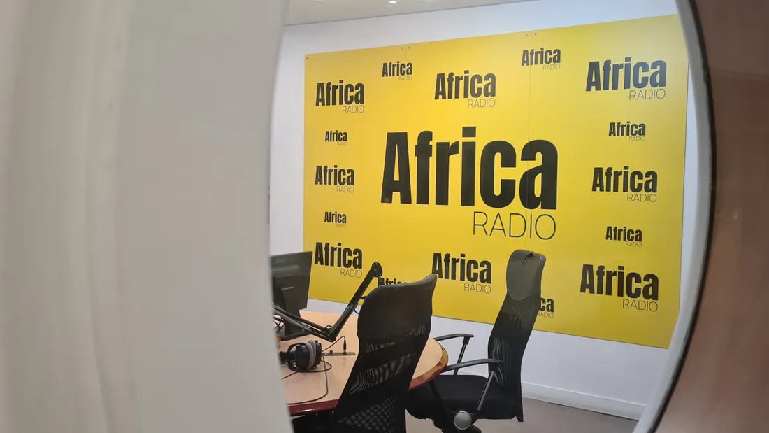 Le studio principal d'Africa Radio à Paris