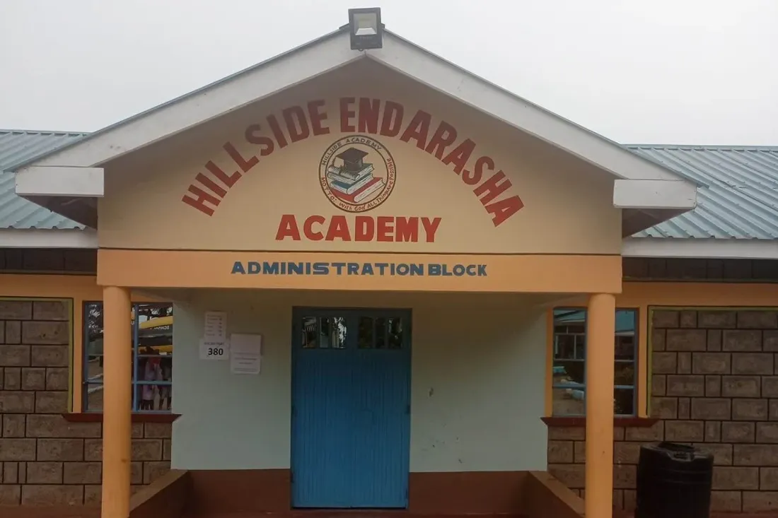 L'Académie Hillside Endarasha au Kenya.