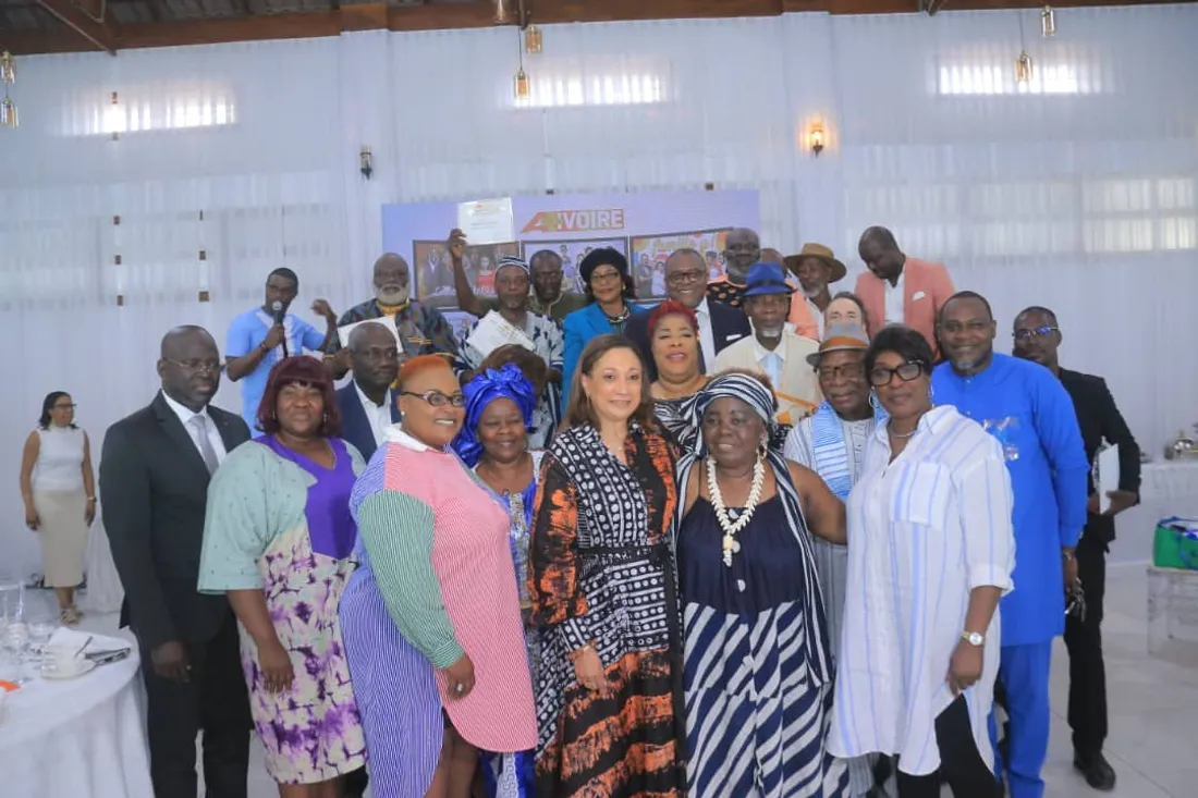  Les acteurs ivoiriens reçoivent des parchemins de reconnaissance 