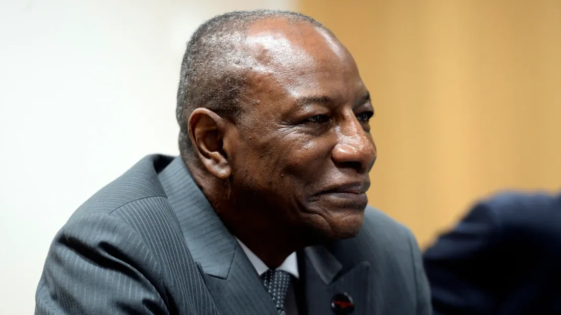 Alpha Condé, ancien président de la République de Guinée du 21 décembre 2010 au 5 septembre 2021
