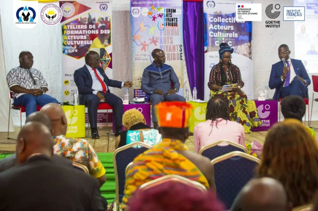 Culture :  Abidjan a accueilli la 1ère édition du Forum des Arts Vivants d'Afrique 