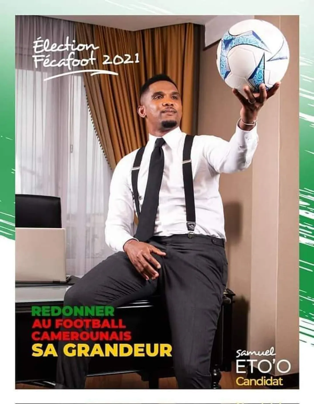 Cameroun/Election à la Fecafoot : La Candidature de Samuel Eto’o Fils validée !