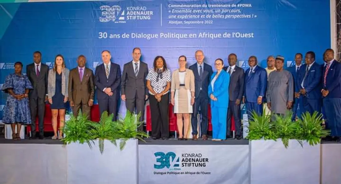 Afrique de l’Ouest : La Fondation Konrad Adenauer célèbre 30ans de dialogue politique