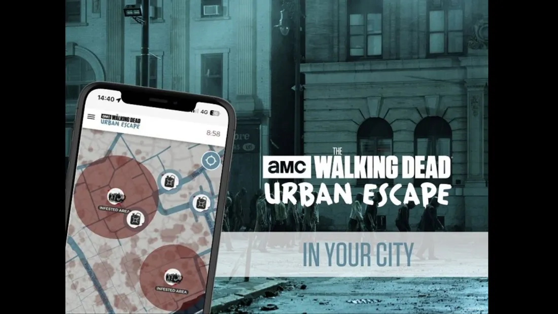 The walking dead urban escape dan votre ville !